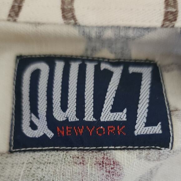 Vintage Western Quizz Sleeveless Top Cowoy Boots Rope Stars Women's Size Medium - Picture 6 of 10